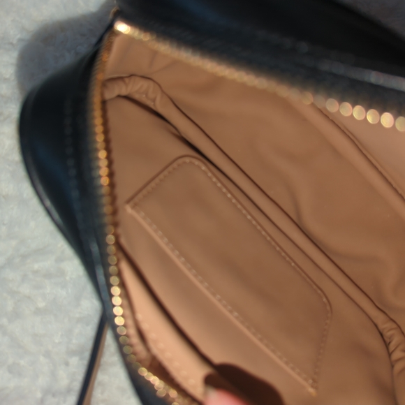 Michael Kors Tan and Black Leopard Belt Bag With Gold Hardware Leather Calf Hair - Picture 2 of 5